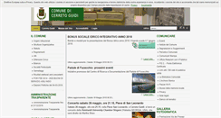 Desktop Screenshot of comune.cerreto-guidi.fi.it